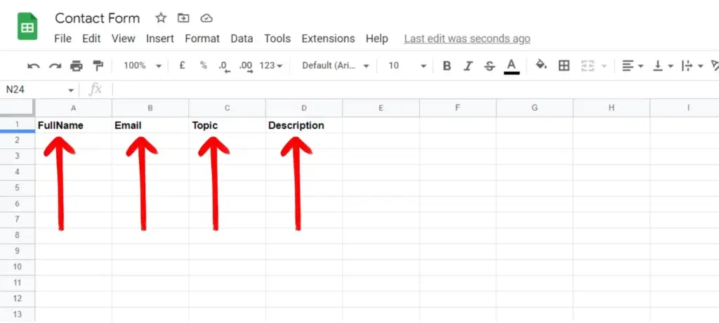 Asad save form data into Google Sheets using Next.js. React.js