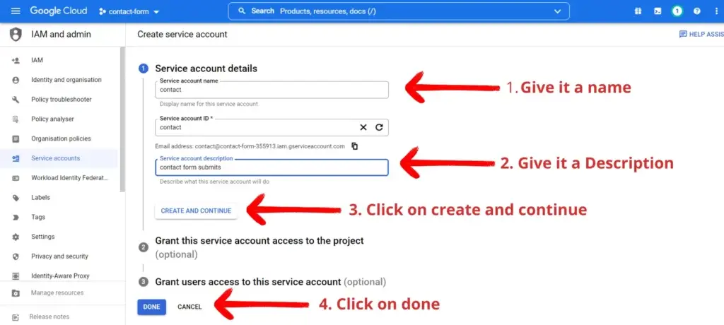 Asad save form data into Google Sheets using Next.js. React.js